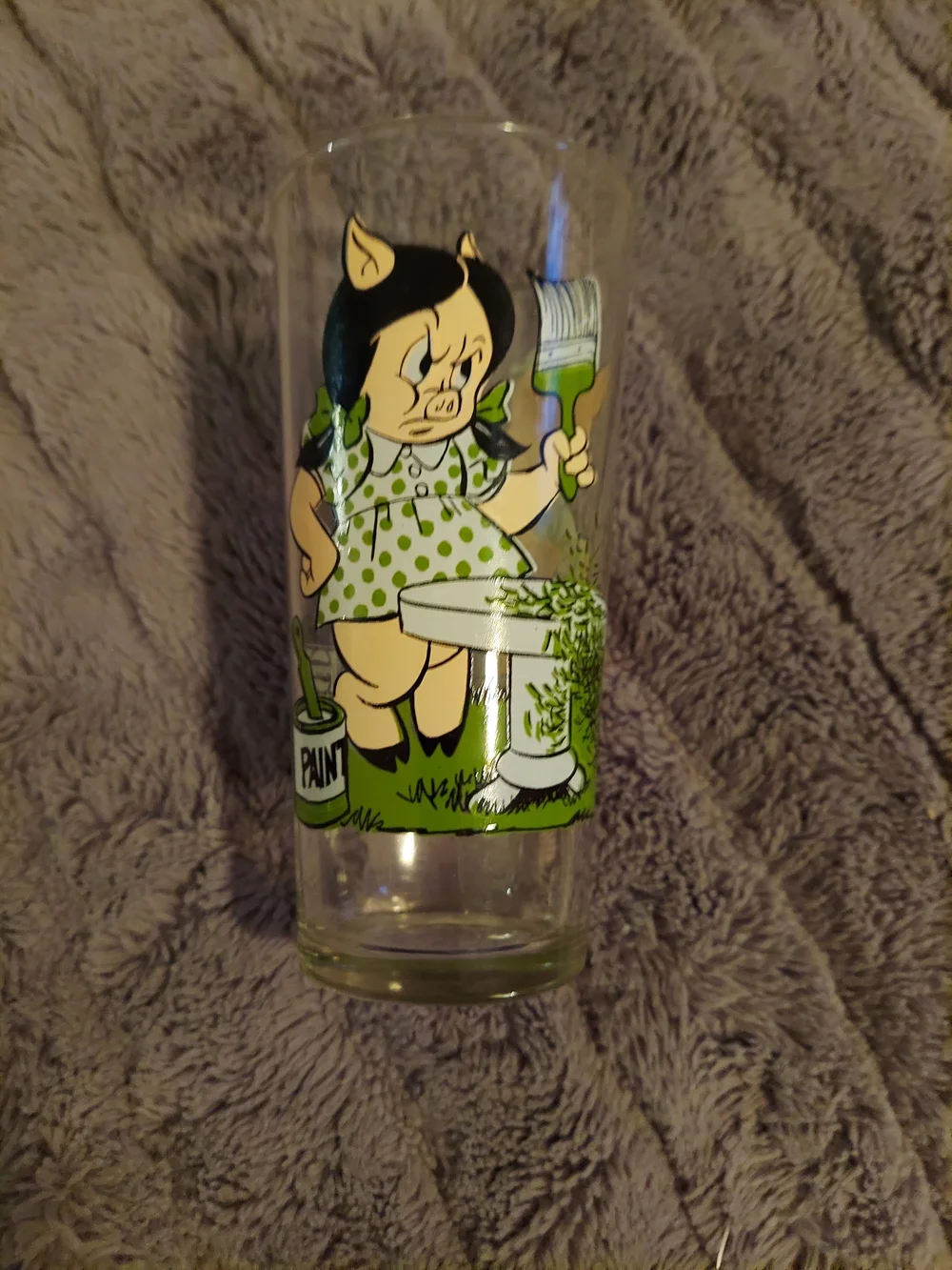 Looney Tunes Collectible Glass - Multi-Character Set in Blue, Green, White